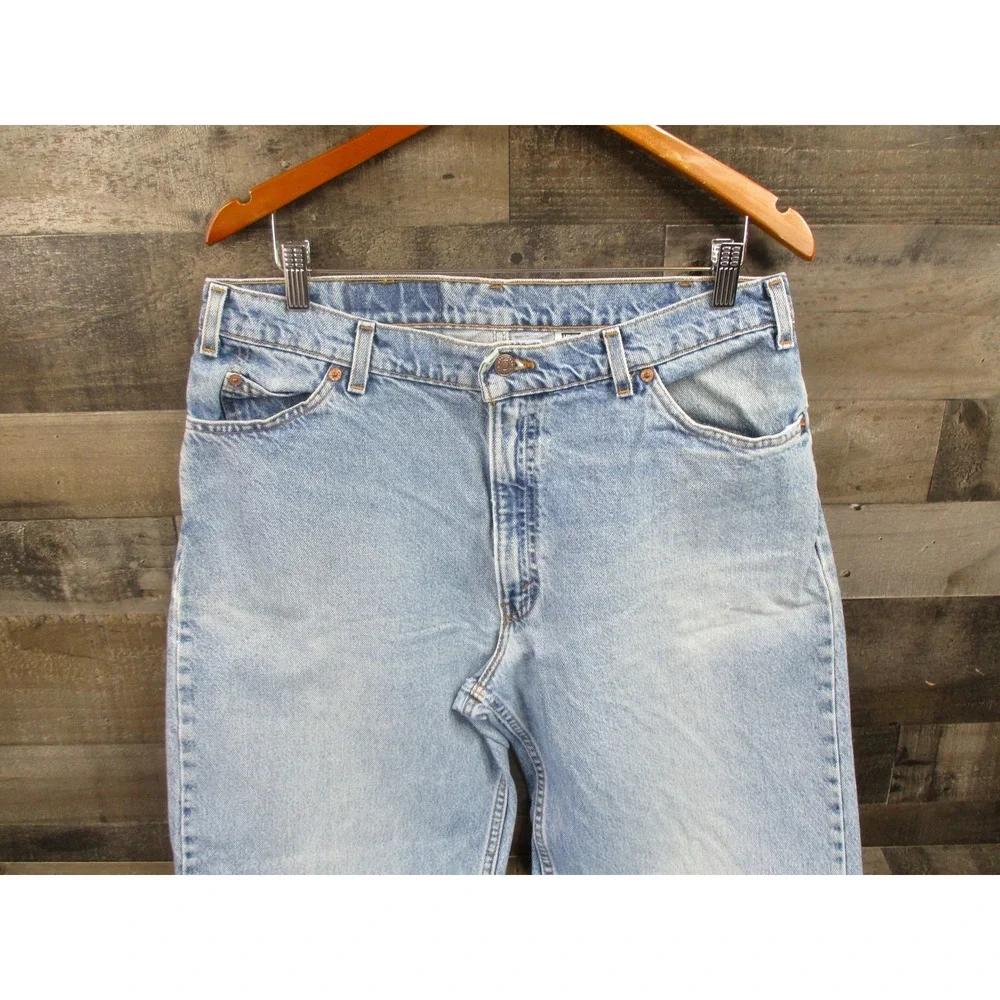 Vintage Levis 560 Jeans Men 36x32 Fit 34x31 Loose Fit Tapered Denim Made USA 90s